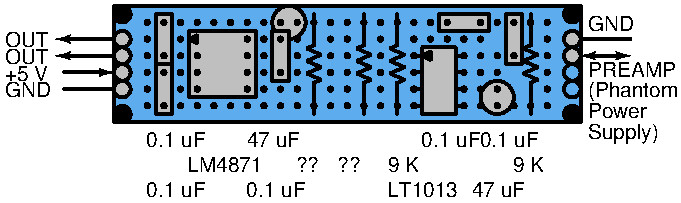 detector preamplifier board layout